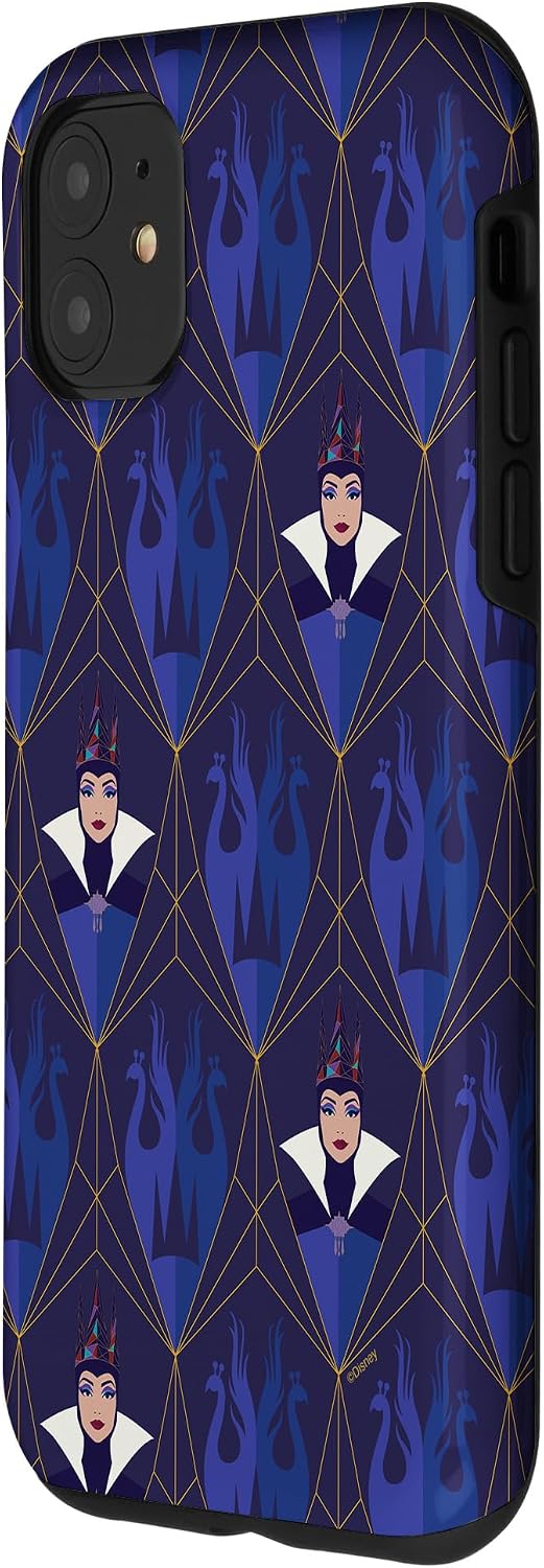 Disney Snow White Movie Evil Queen Disney Villains Blue Case for iPhone 11