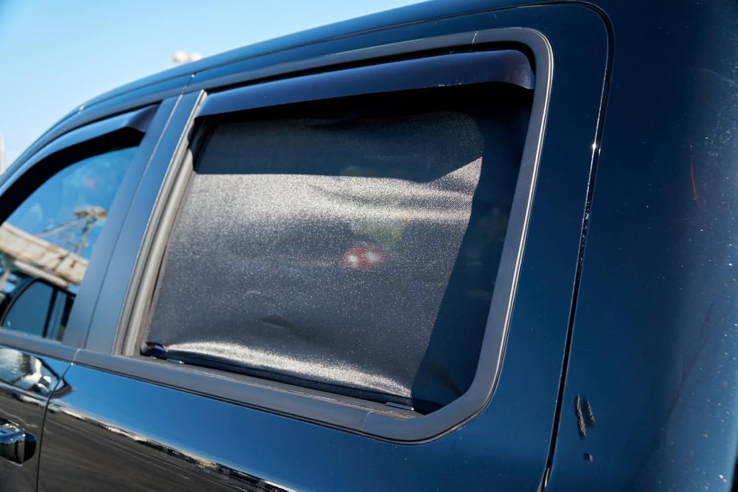 Snap Shades for RAM Pickup Crew Cab 5th Generation Car Rear Window Shades (DT; 2019-Present)