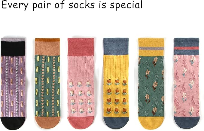 Calcetines Cortos de Algodón para Mujer, Pack de 3/5/6 Pares miniatura 4