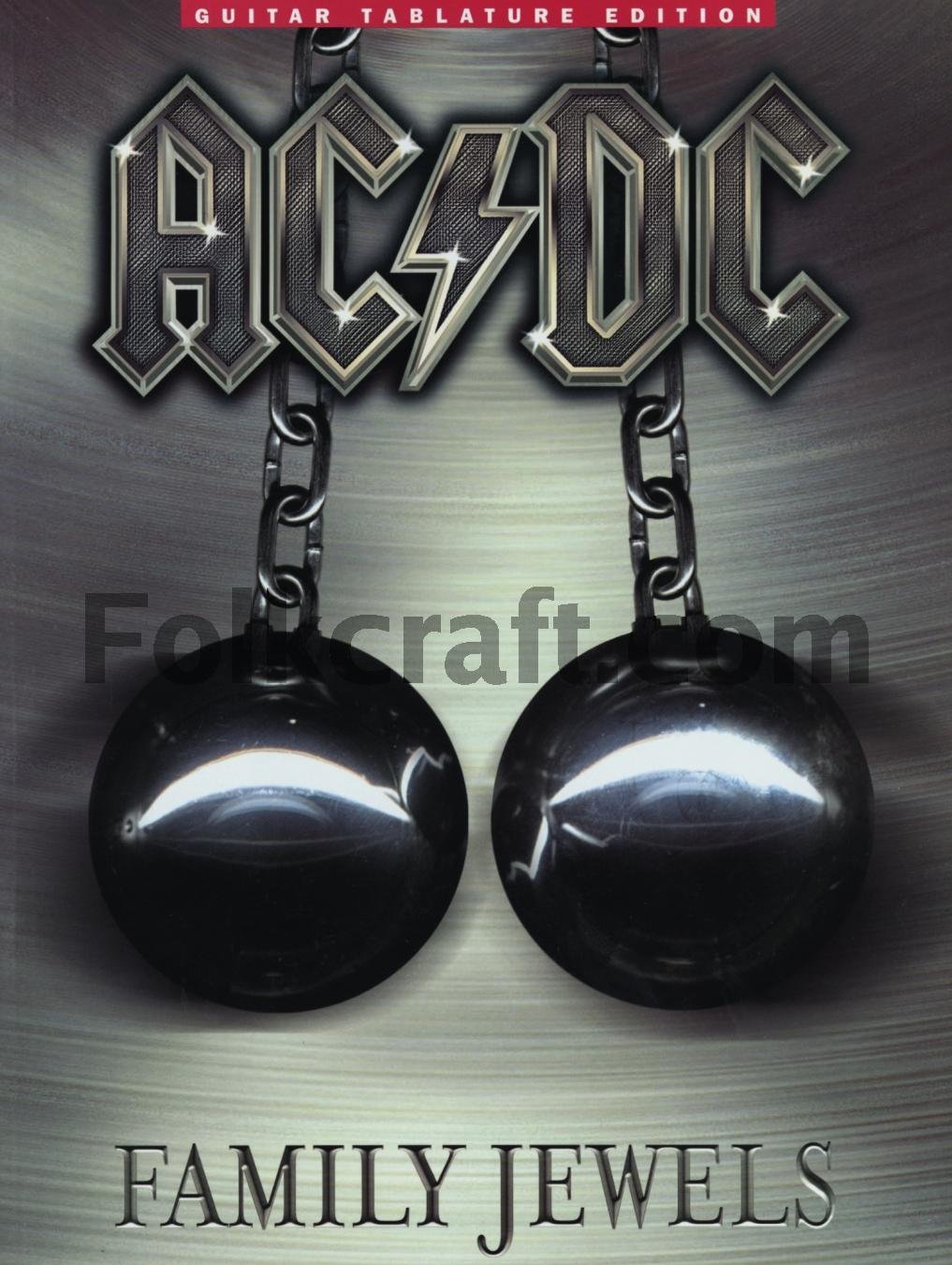 Amazon.com: Music Sales AC/DC Family Jewels Guitar Tablature Edition ...