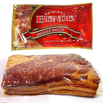Bende Smoked Bacon Kolozsvari 0.9 Lb - European Smoked Bacon For Savory Delights