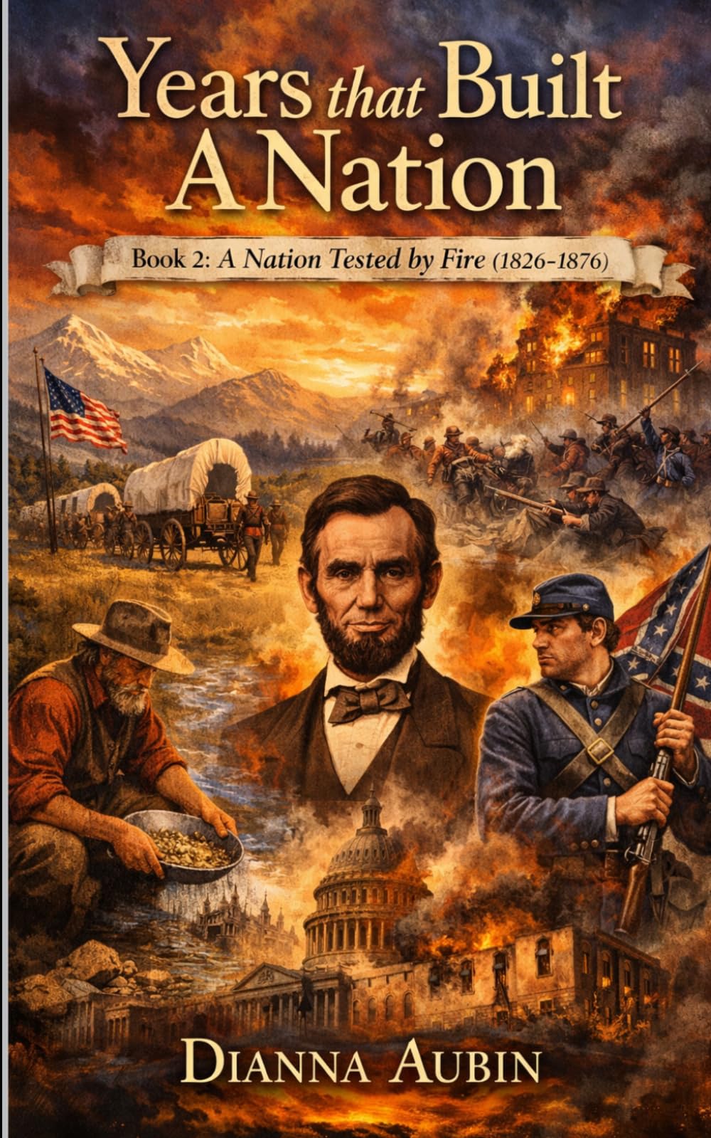 Years that Built a Nation: Book 2 A Nation Tested by Fire (1826-1876)
