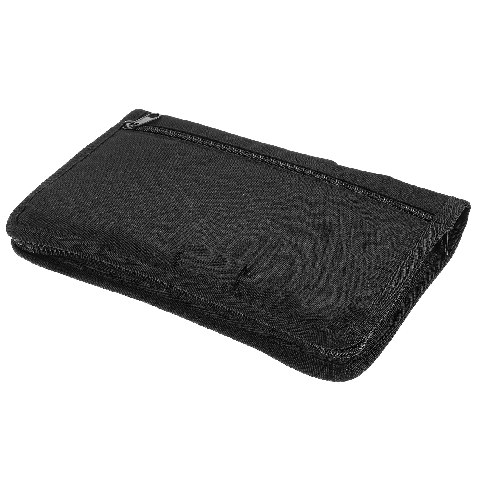 Carpeta para vehículos, carpeta para documentos A5, 24 x 17,5 cm, bolsa portátil para carpetas para coche con múltiples compartimentos, accesorios para guardar recibos y billetes