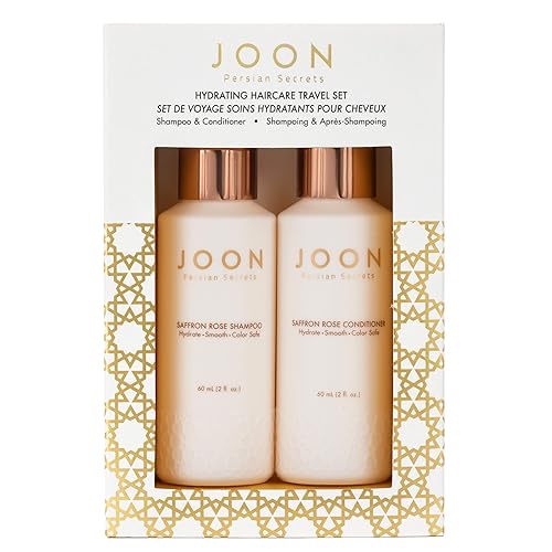 JOON Set de viaje hidratante para el cuidado del cabello - Kit de champú y acondicionador de 2 oz