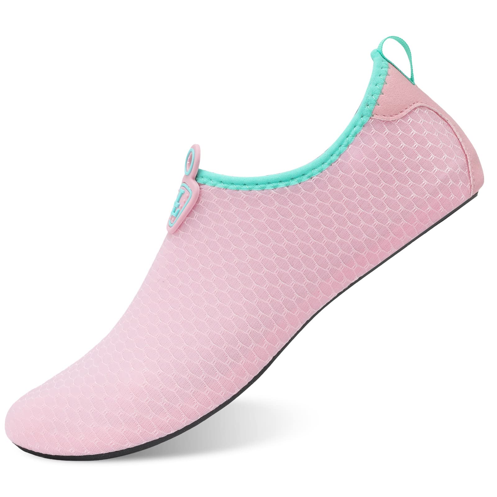 L-RUN Women Water Shoes Mens Barefoot Skin Aqua Socks for Run Dive Surf Swim Beach Yoga Quick Drying