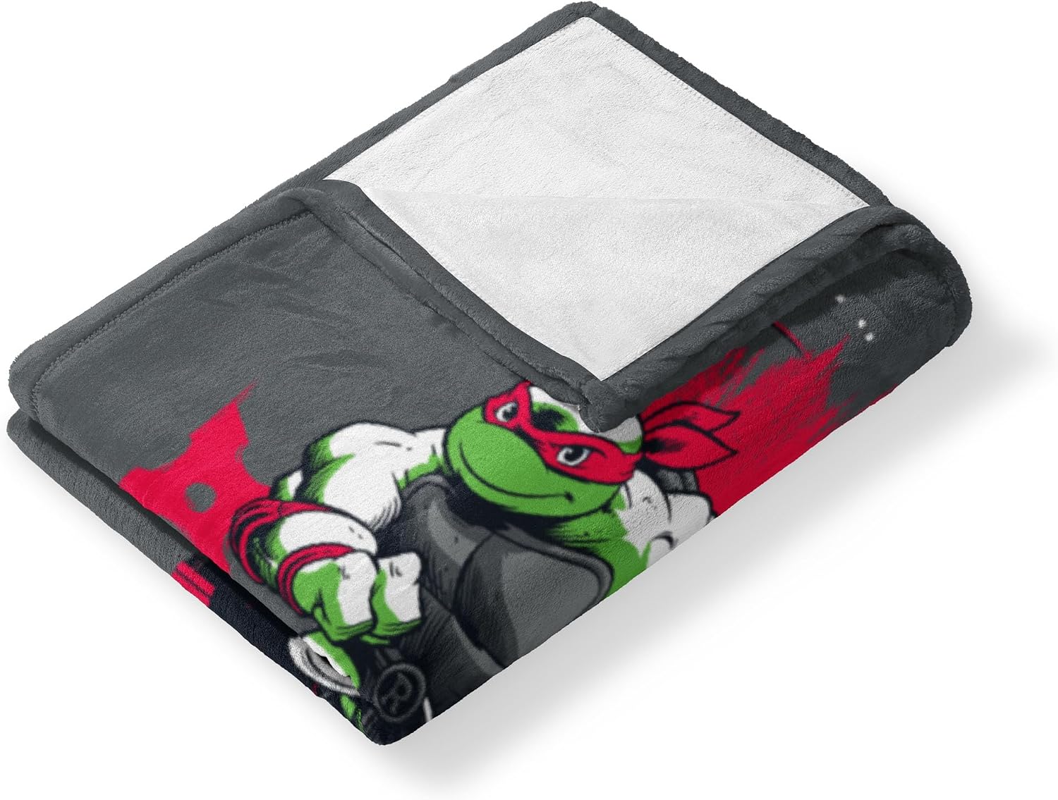NORTHWEST Paramount Teenage Mutant Ninja Turtles, Raph, Silk Touch Throw Blanket, 50 x 60 Inches