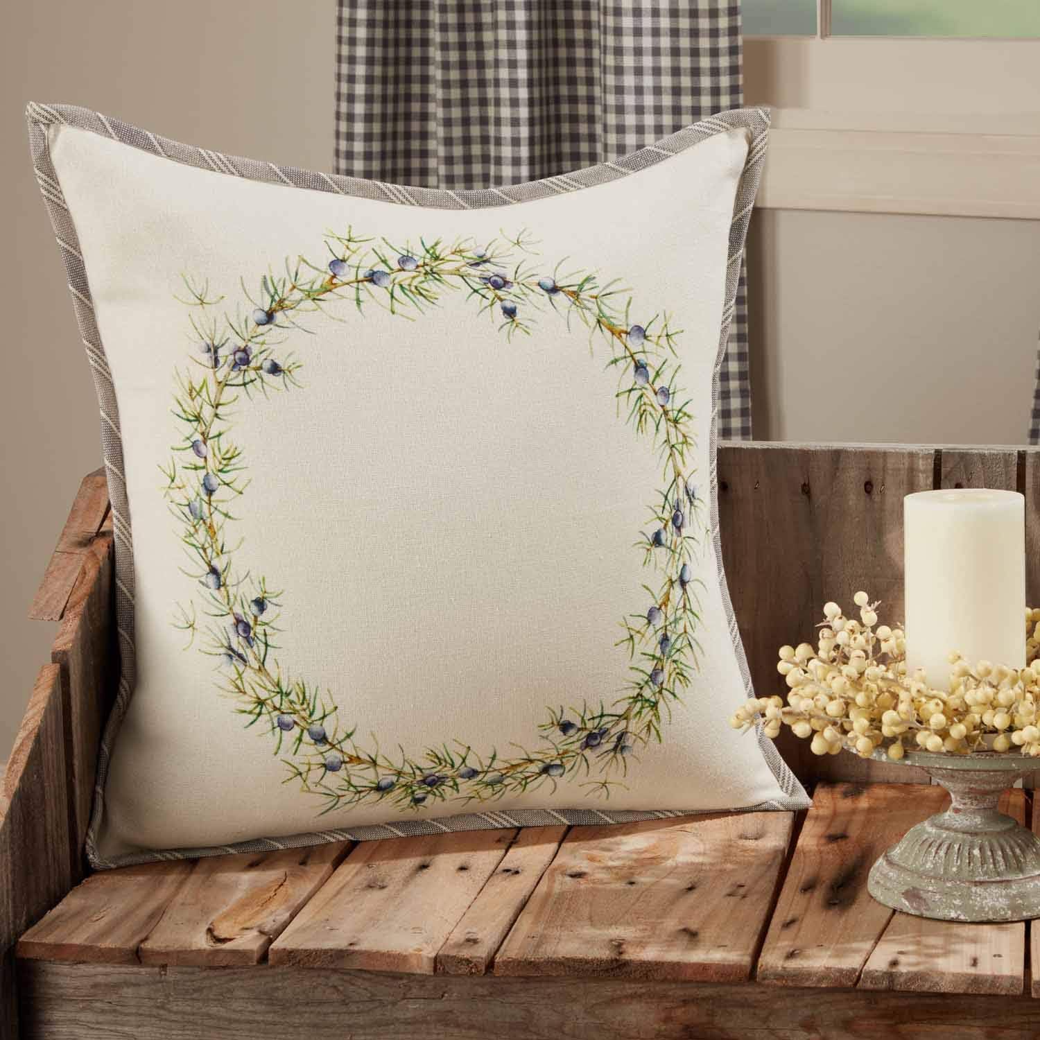 berry colored pillows