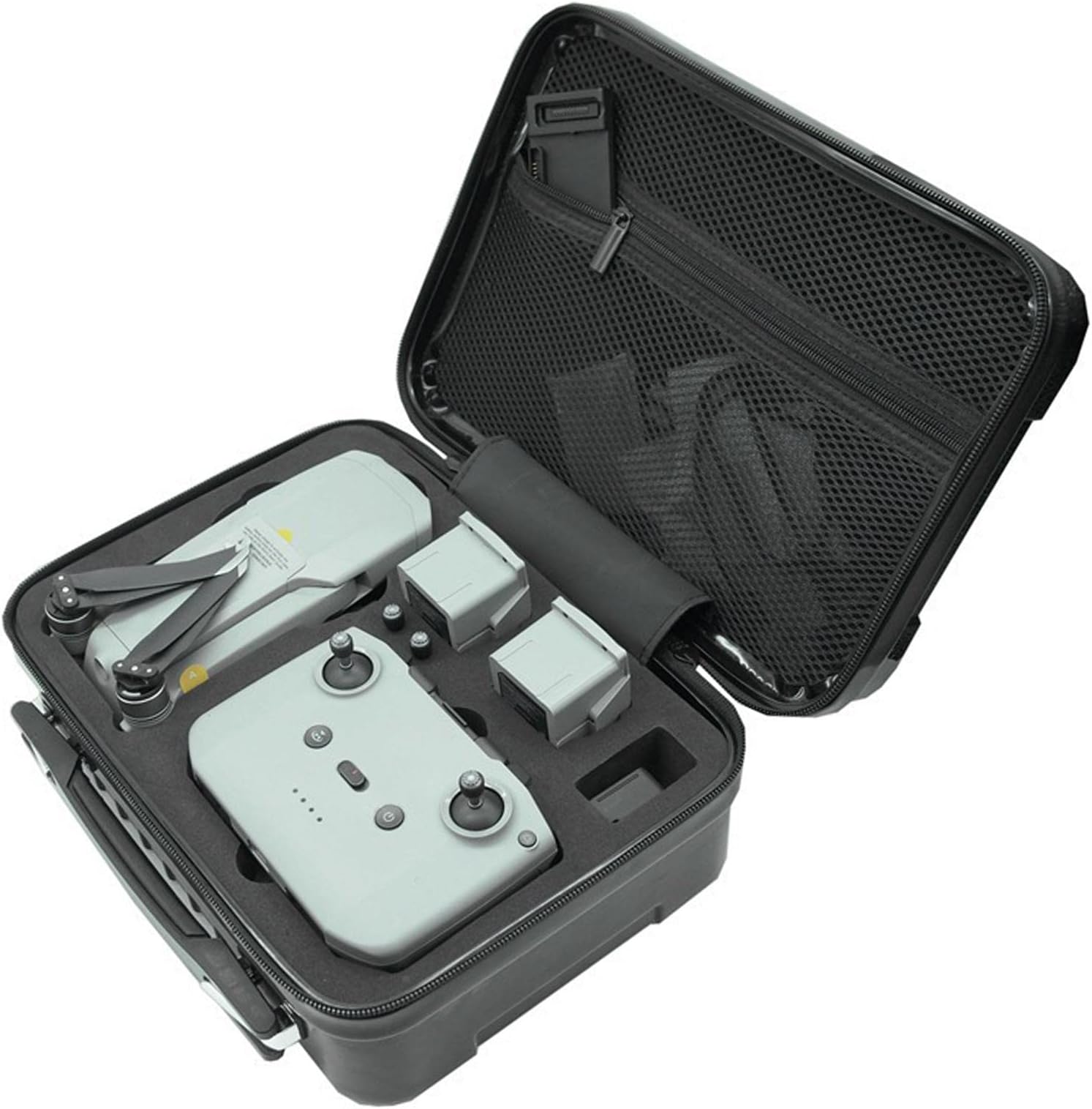 Waterproof Shockproof Storage Bag Hard Case for D.J.I Air 2S Silver