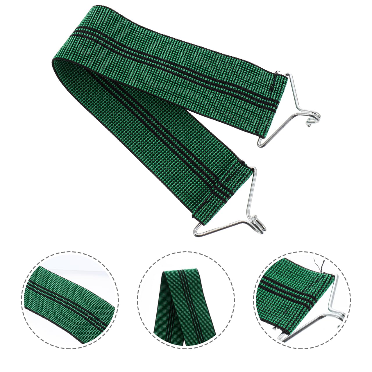 HANABASS Set Di 5 Cinghie Rinforzate Per Sedia, Cinghia Di Rinforzo Per Sedia Pieghevole Per Sedie a Gravità, Cintura Elastica Anti-Rottura Per Sedie a Sdraio E Poltrone Reclinabili Da Patio