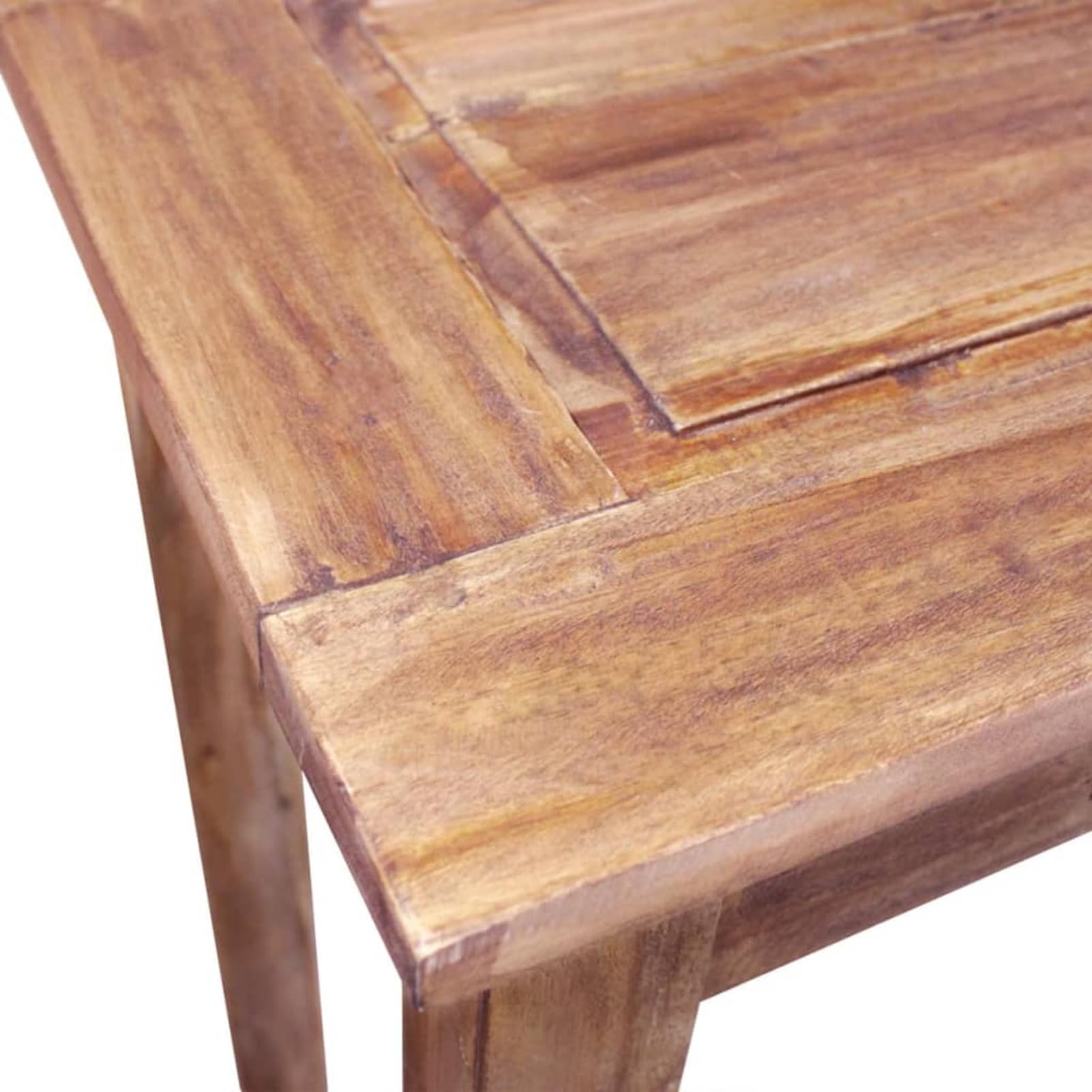 Homgoday Mesa Consola de Madera Maciza reciclada 123x42x75 cm Mesas auxiliares de salón,Mesa Consola Recibidor Mueble de Entrada Estrecha Clásica