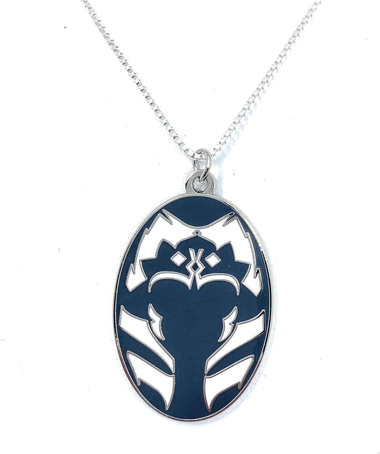 Ahsoka Tano Inspired Pendant Necklaces – Unisex Fan Jewelry Collection for Men & Women, Sci-Fi Cosplay Accessories & Gifts, Multiple Styles & Chain Options