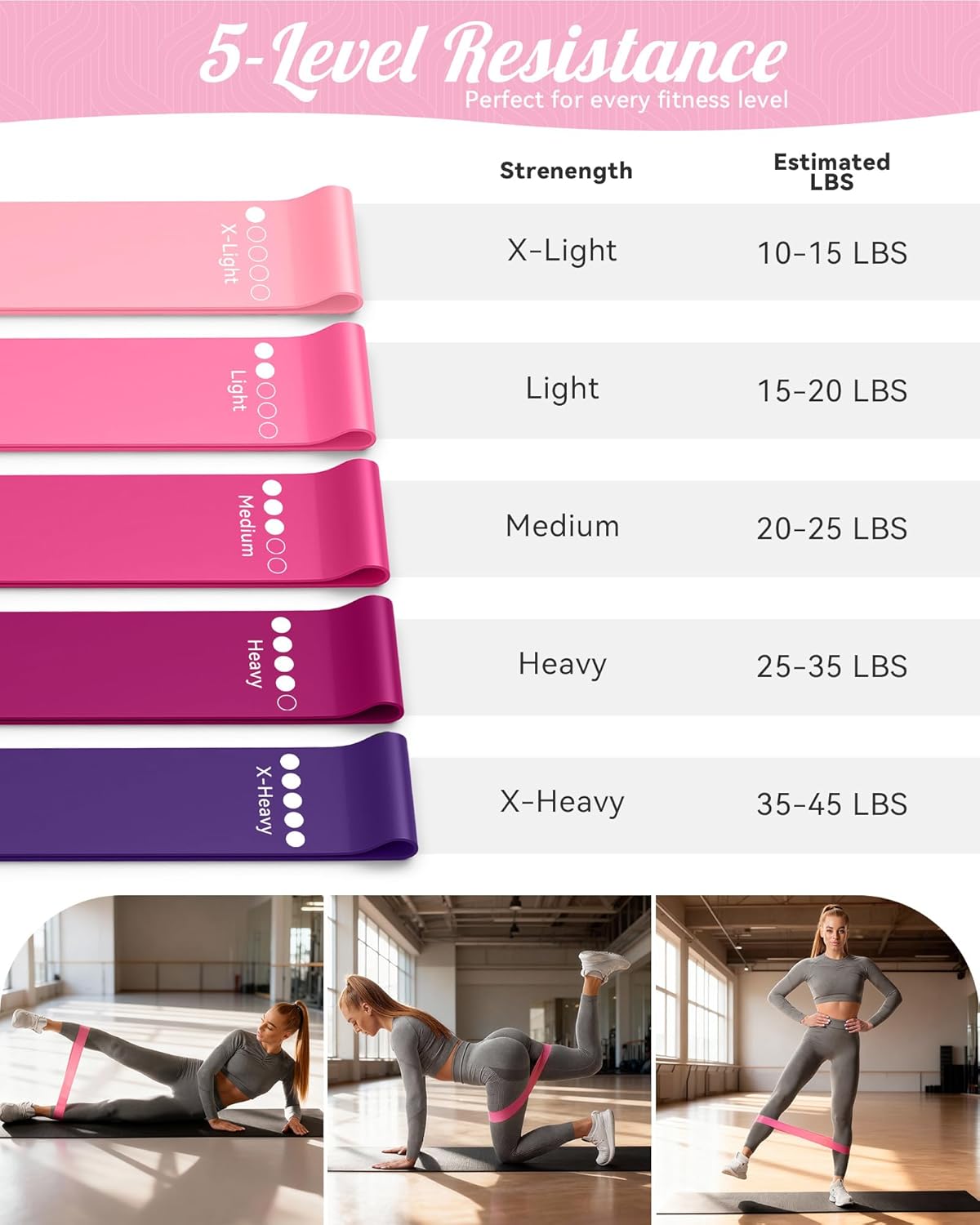 Pilates Ring, Silicone Magic Pilates Rings, Lightweight & Durable Flexible Fitness Circle Exercise Equipment for Toning Arms, Thighs,Legs, Core,Yoga & Physical Therapy