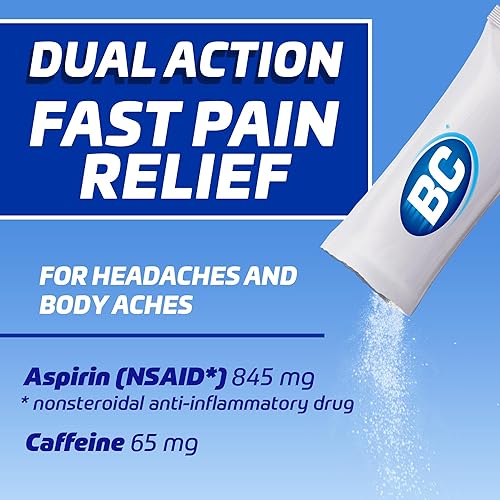 Miniatura 2 de BC Alivio del dolor de fuerza original en polvo paquetes de disolución 50 paquetes individuales