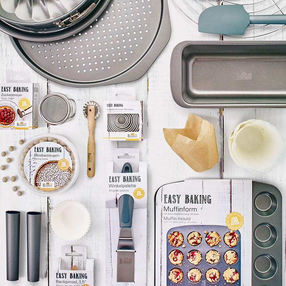 RBV Birkmann Easy Baking 34 x 23.5 cm Square Springform Cake Tin, Carbon Steel