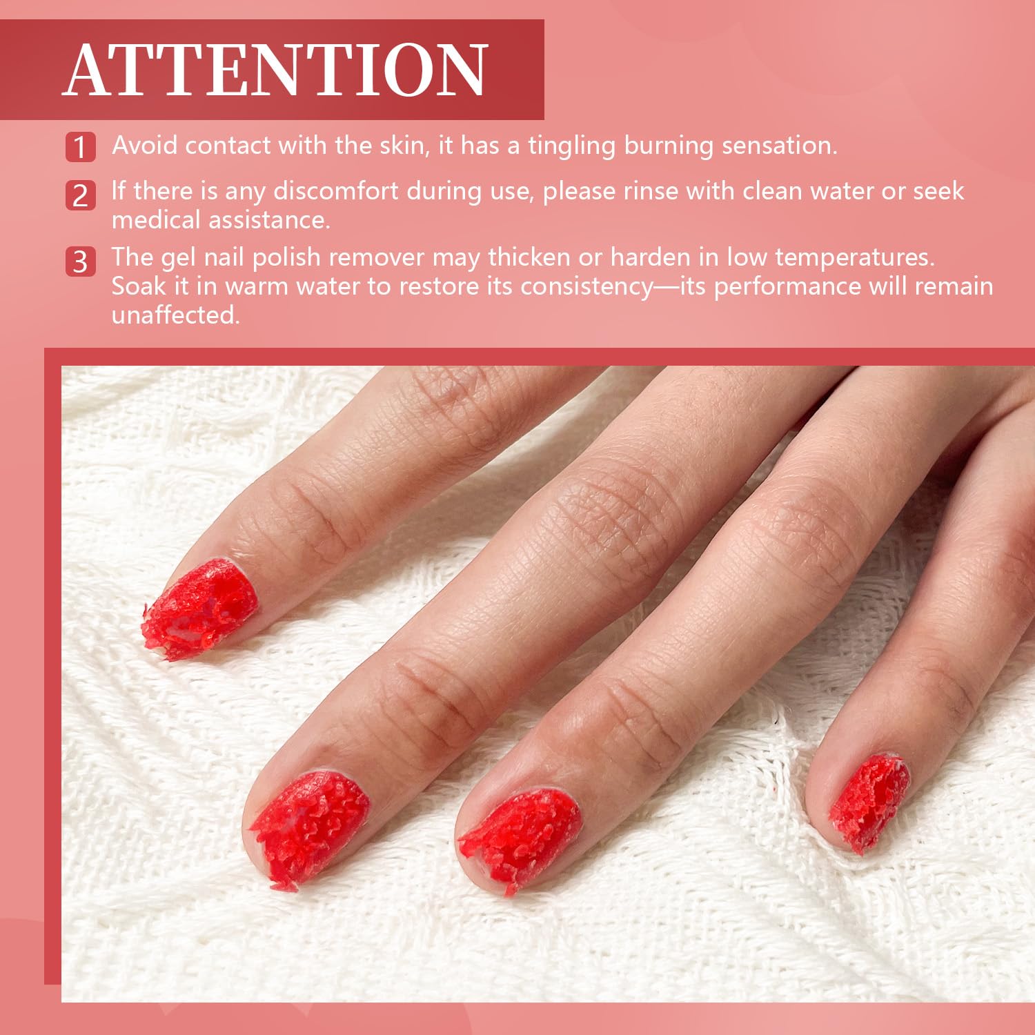 Quick Gel Nail Remover - No Soak Needed -2