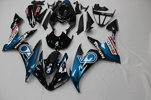 Miniatura 2 de NT FAIRING Carenado azul negro apto para Yamaha 2004 2005 2006 YZF R1 inyección ABS plásticos carrocería kit cuerpo cuerpo cuerpo trabajo 04 05 06