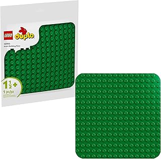 DUPLO Green Building Plate - 16x16 Stud Learning and Educational Building Toy for Toddlers, Preschool, Boys and Girls, Ages 1.5+ - Gift Ideas for Birthdays - 10460