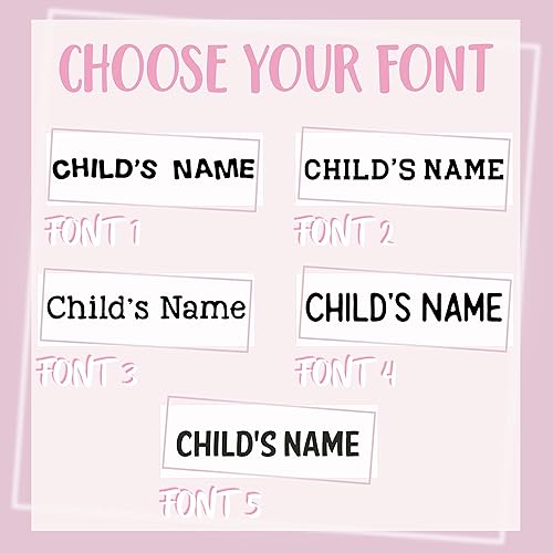 Vista 4 de Be Burgundy Botella de agua personalizada con nombres de niños, aislada, 14 o 20 onzas, tapa para beber con pajilla, 16 colores y 5 fuentes, regalos