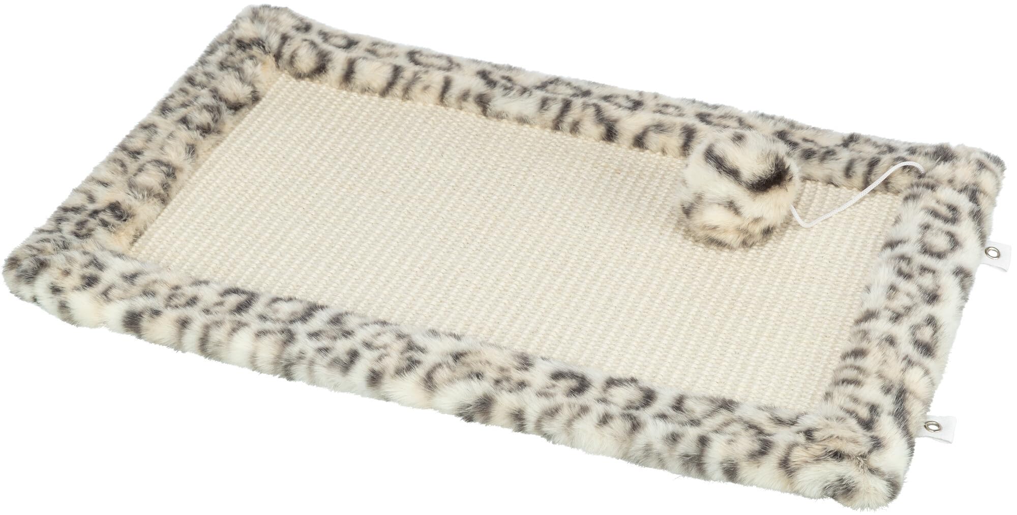 TRIXIE Leo Sisal Scratch Mat, 55 × 35 Cm, Scratching Toy For Hanging Or Laying Flat - 48170