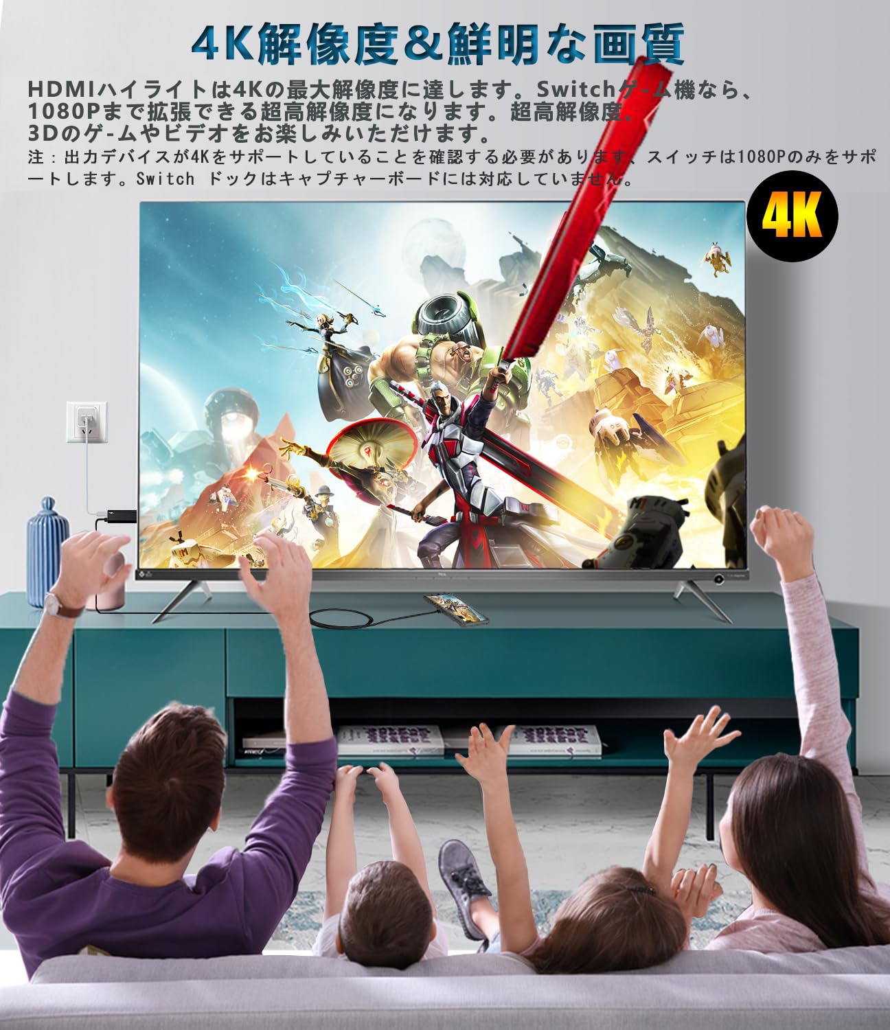 Amazon.co.jp: 【SiciMux新型】 Switch ドック Switch テレビ接続出力