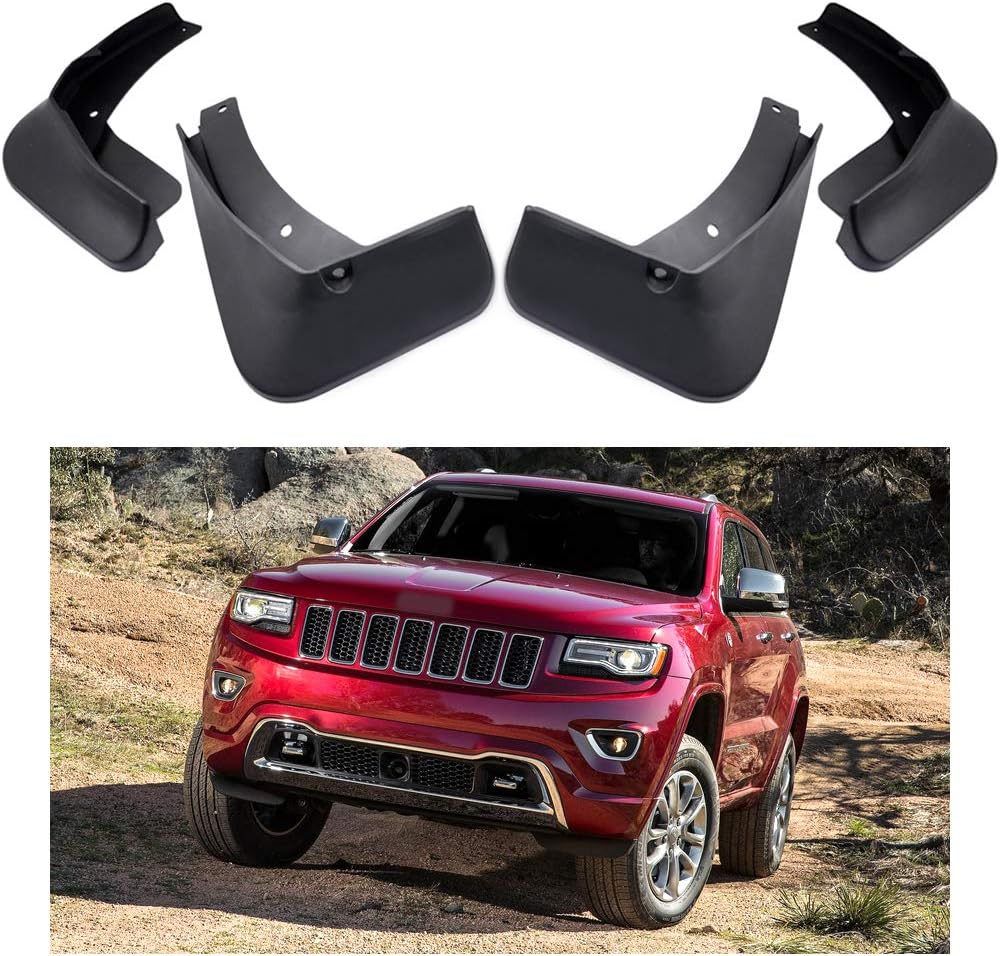 Car Mudguard Fender Mud Flaps Splash Guards Compatible with Jeep Grand Cherokee 2011-2020 12 13 14 15 16 17 18 19