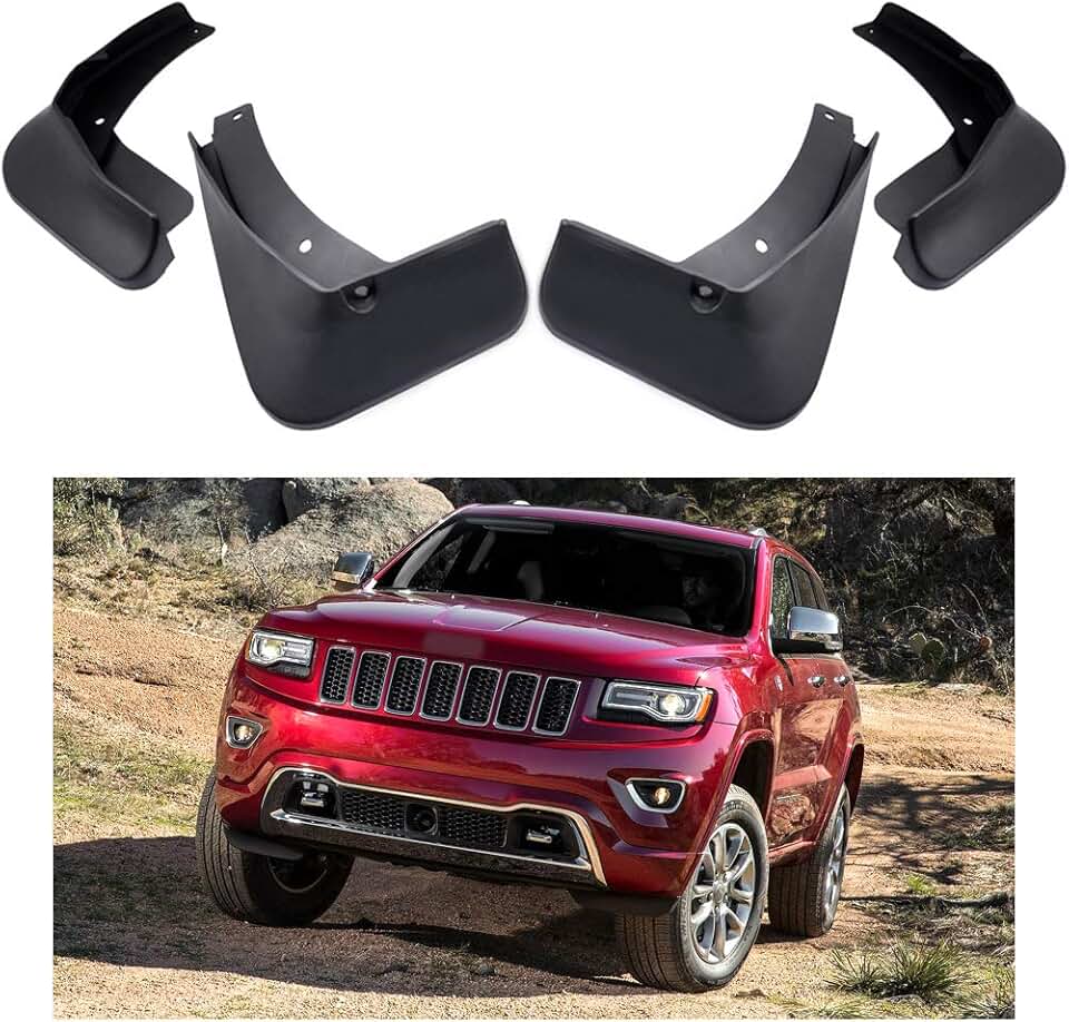 Jeep Grand Cherokee Molded Splash Guards