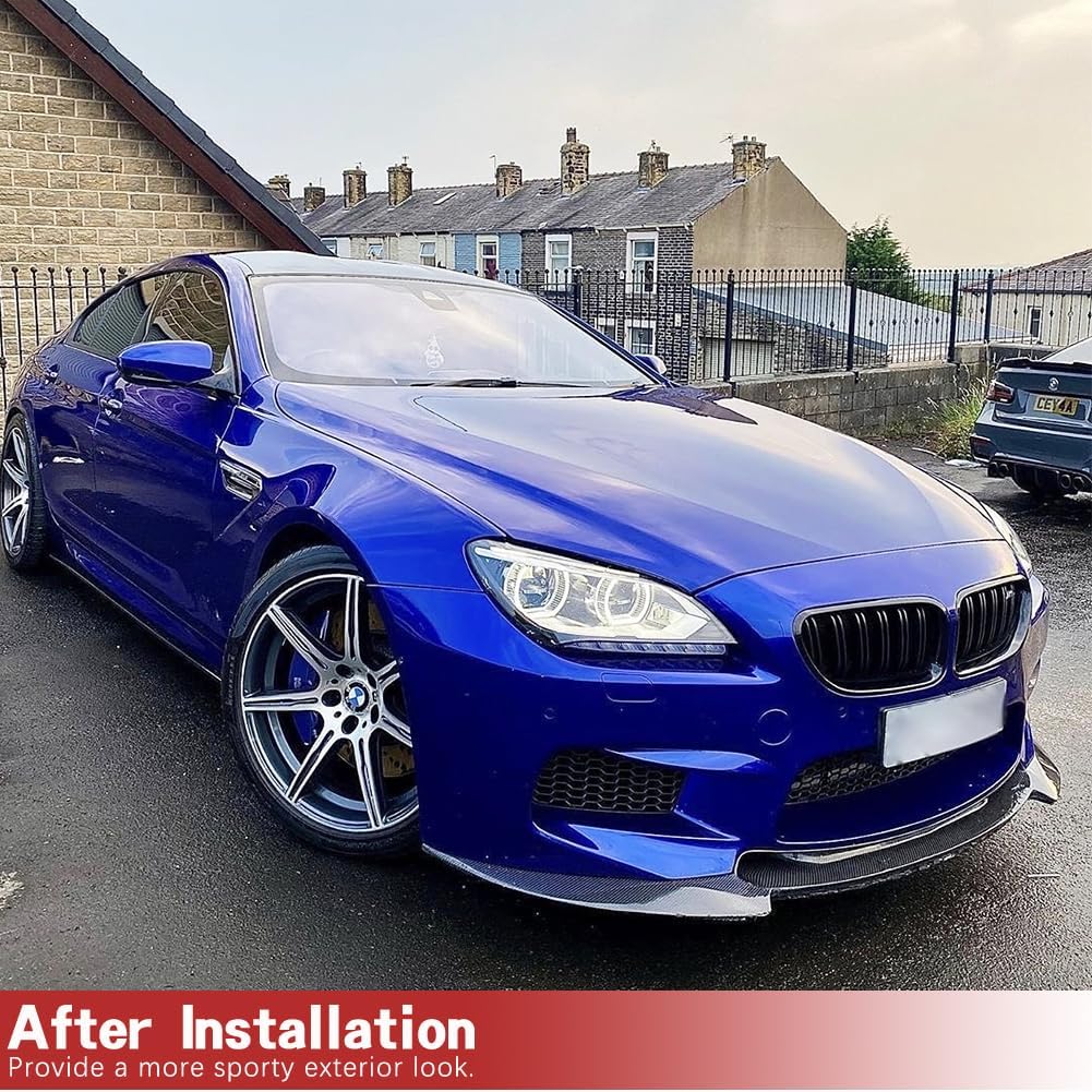 M6 Carbon Fiber Front Lip for BMW M6 F06 F12 F13 2013-2018 Front Bumper Lip Spoiler Chin Splitter Body Kits Factory Outlet
