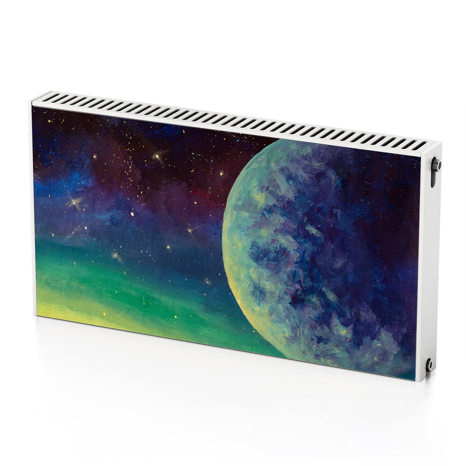 Décoration de radiateur lune autocollant magnétique 110x60 cm