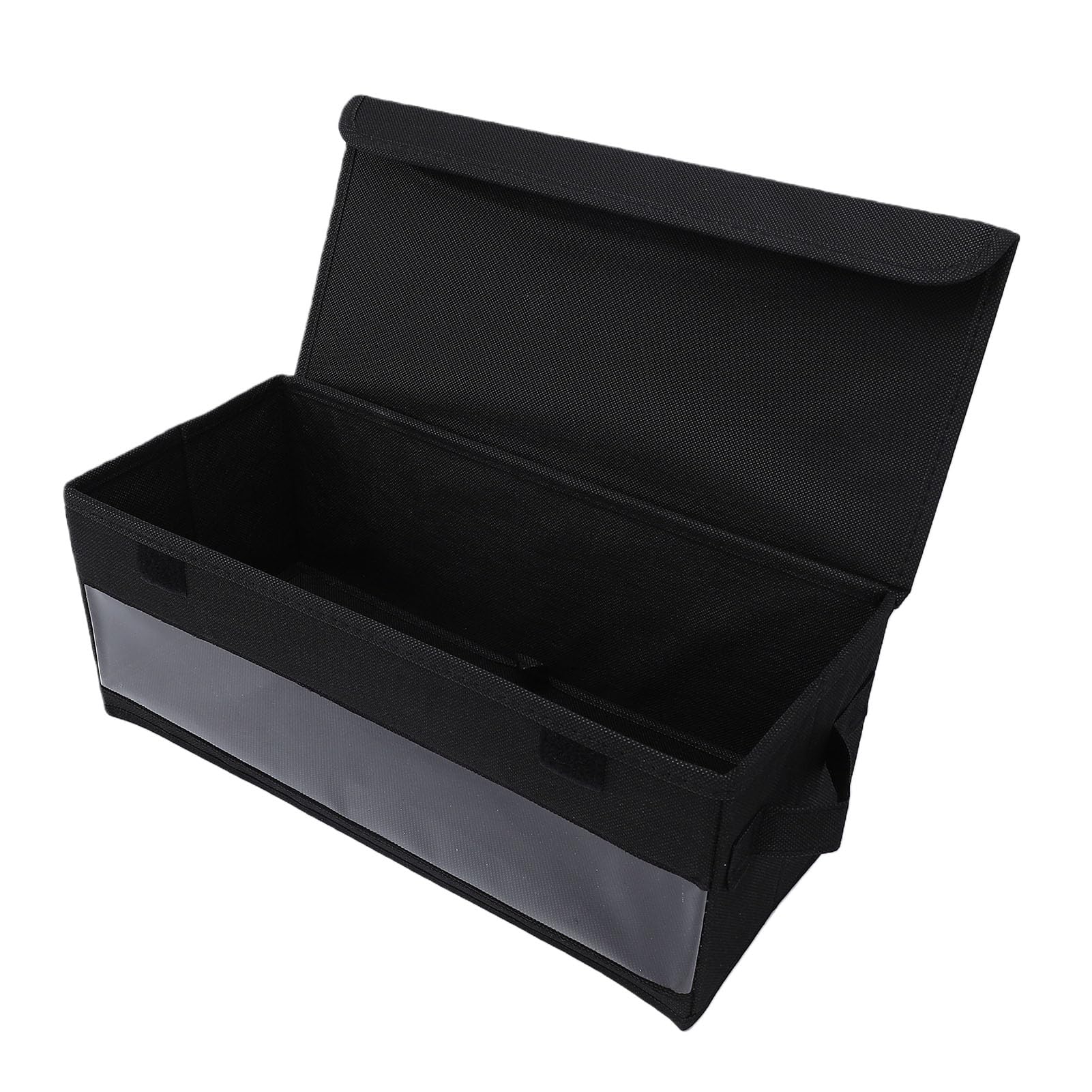 Caja de almacenamiento para DVD y películas, organizador doméstico de tela ligera, lote de 2