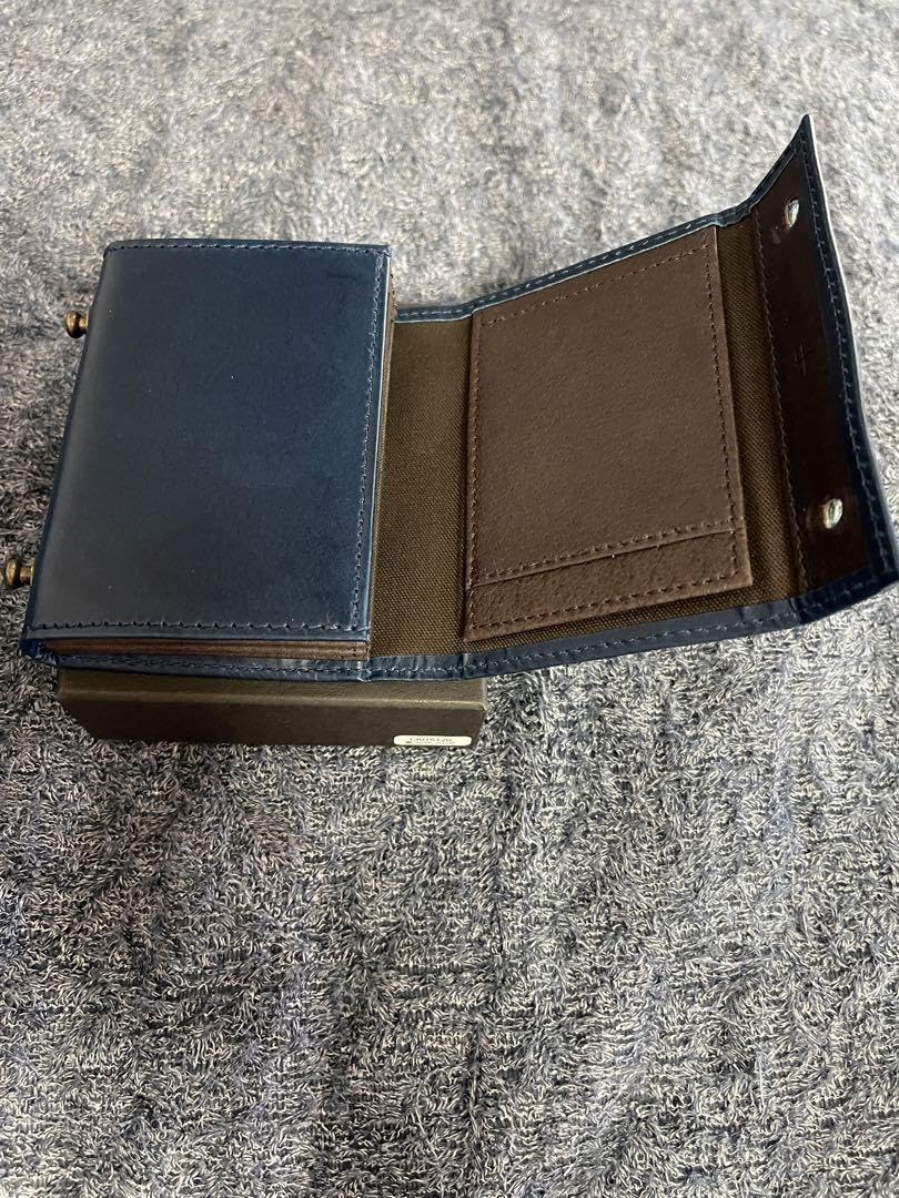 Amazon.co.jp: m+ エムピウ 財布 ミッレフォッリエII P25 ブルーチョコ  