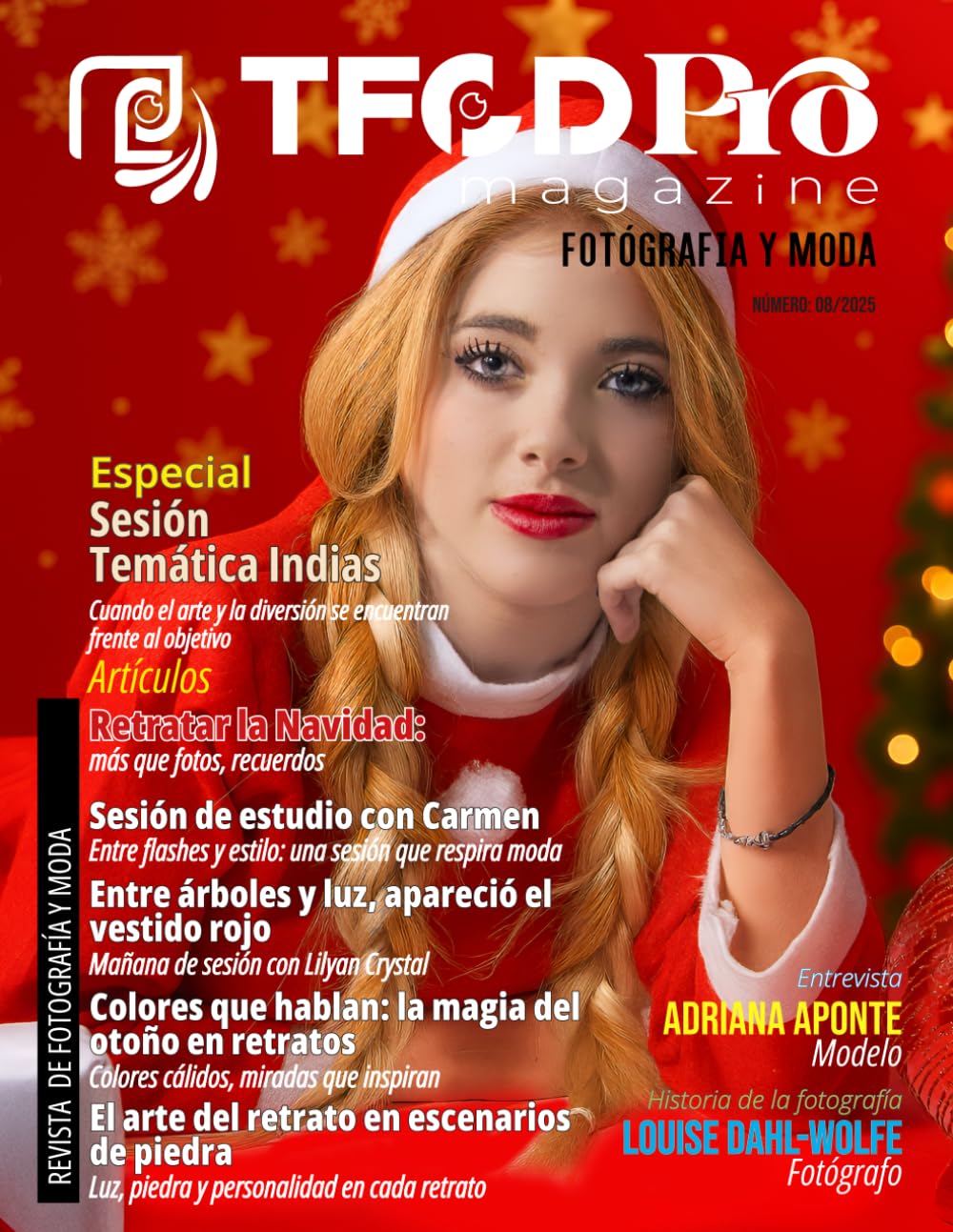 MAGAZINE TFCDPRO NUMERO #8 - MAGAZINE DE FOTOGRAFIA Y MODA: Revista sobre fotografía y moda, realizada por profesionales