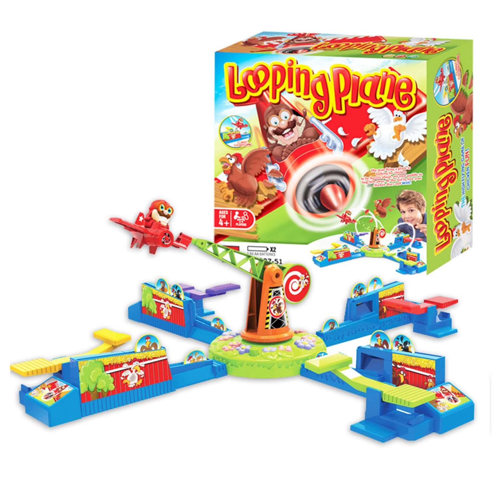 Lyricalist Boys As Per Image Foam Catapult Aeroplanes - Electric Plane Eagle Stealing Chicken Toy, Eagle Stealing Chicken Toy | Functional Foam Throwing Glider Plane, Spinnings Plane Game With Bright Colors For And Girls