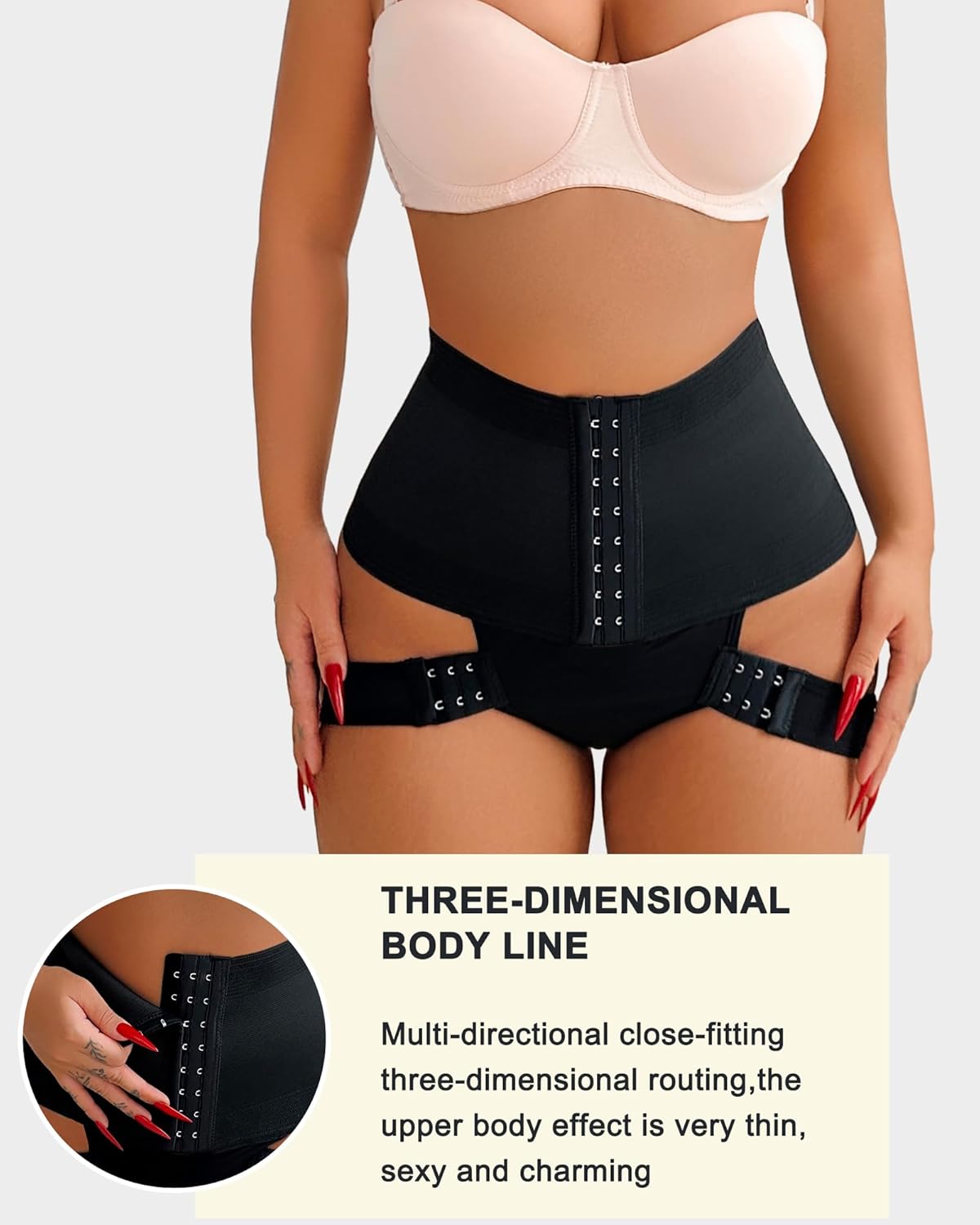 Butt Lifting Shapewear for Women Butt Lifting Panties Butt Lifter Shapewear Shorts But Lifter Butt Lift Underwear Push - Image 3