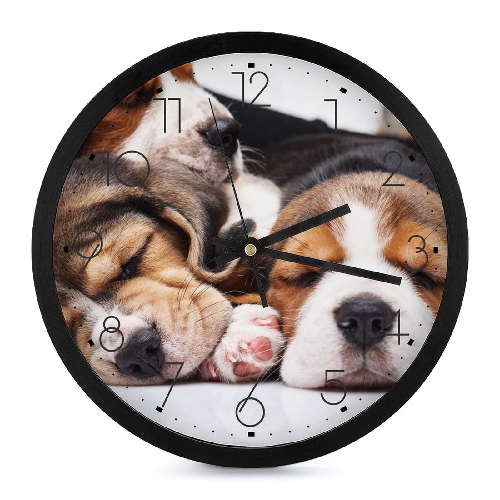 Pendule murale silencieuse pour retrouver le sommeil et decorer un interieur contemporain