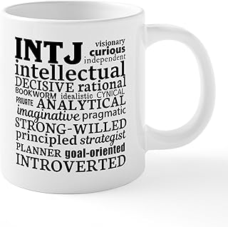 CafePress Intj Mastermind Myers Briggs Personality Mugs 20 oz Ceramic Coffee Mega Mug
