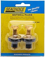 Vista 4 de Seachoice Tapón para cubierta y cebo, latón de 1/2 pulgada, 2 unidades (paquete de 1)