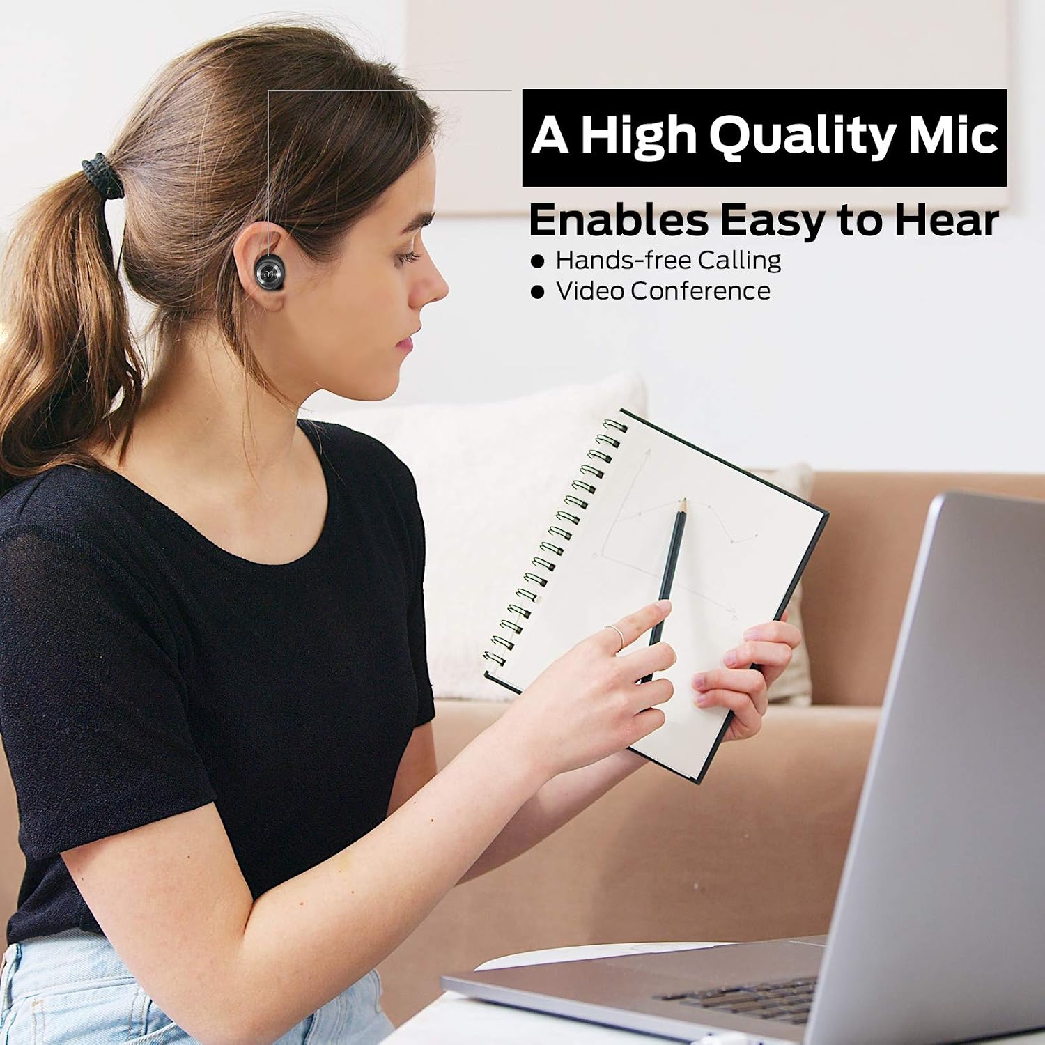 One-Day Sale: Up to 50% Off Monster Achieve 100 Wireless Earbuds, Bluetooth Headphones in-Ear with Mic, Great Bass Sound 30Hrs Battery Life Volume control IPX5 Water Resistance for Sports Gaming, Earphones for iPhone and Android