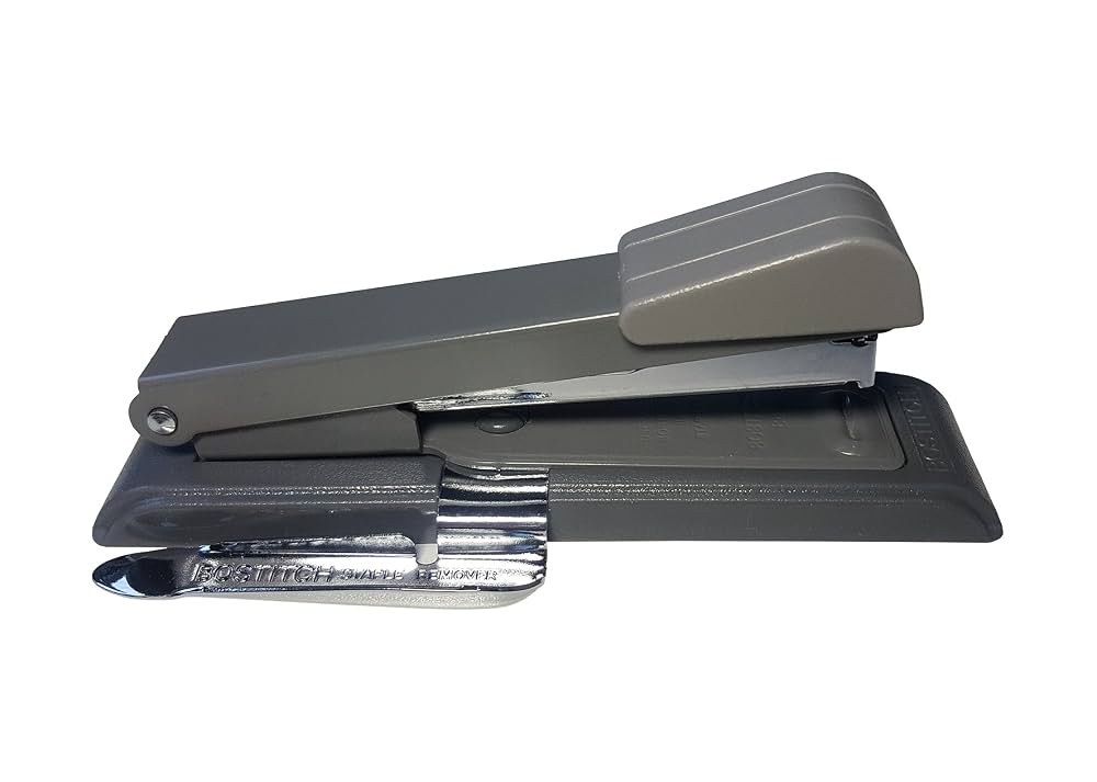 Agrafeuse BOSTITCH B8 Classique - Bleu - Capacité 30 Feuilles - Parfaite Pour Le Bureau