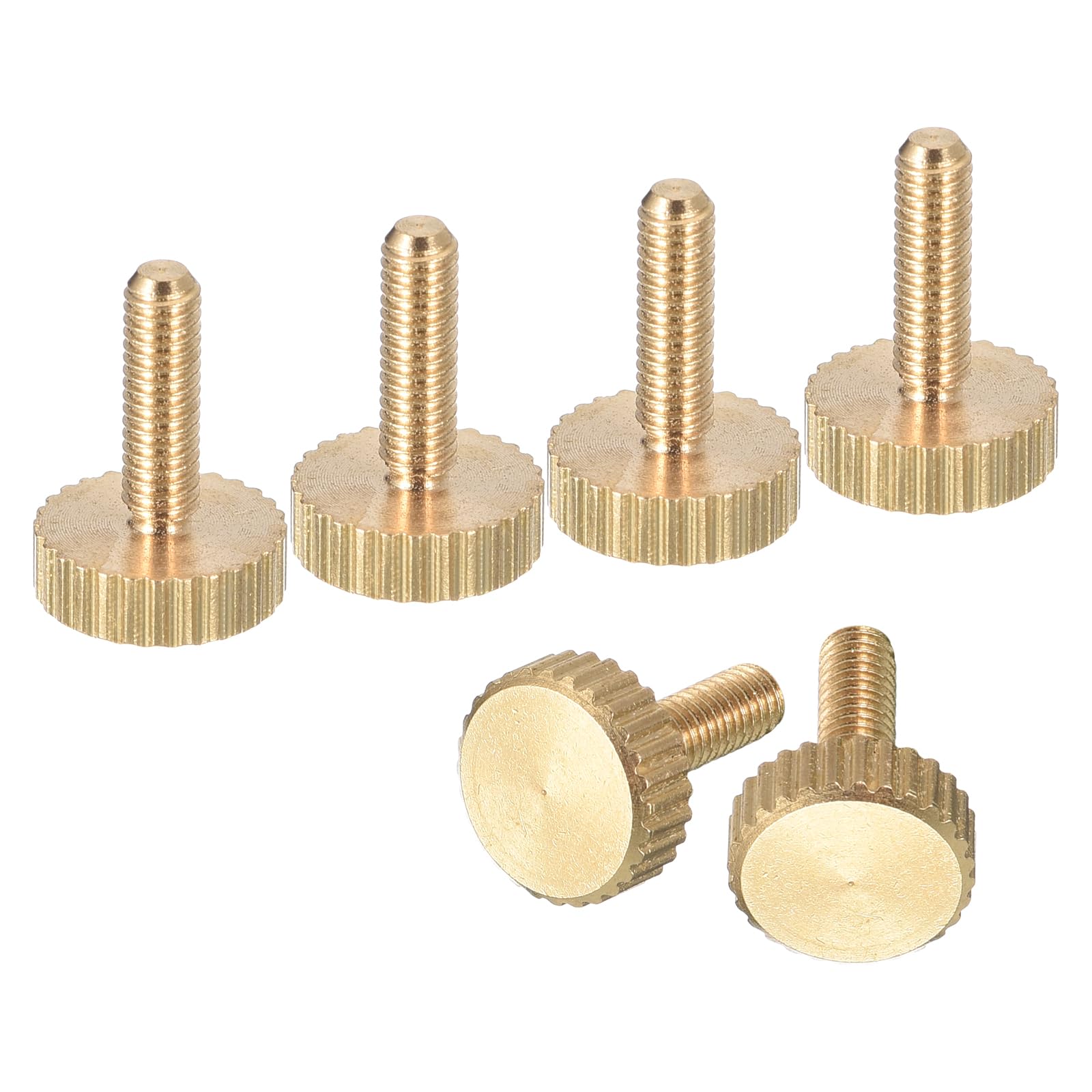 Viti A Macchina In Ottone Testa Fillster Scanalata 10/32 X 1 Pollice - Lotto Da 15 Pezzi