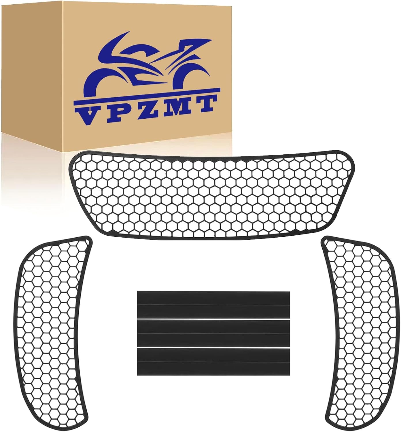 Fairing Mesh Vent Screen Grills for Harley Softail 2022-2025 Low Rider ST FXLRST, 2022 Low Rider El Diablo FXRST Models, Black Metal