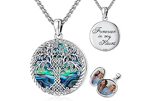 Tree of Life Locket: Preserve Memories in Timeless Elegance