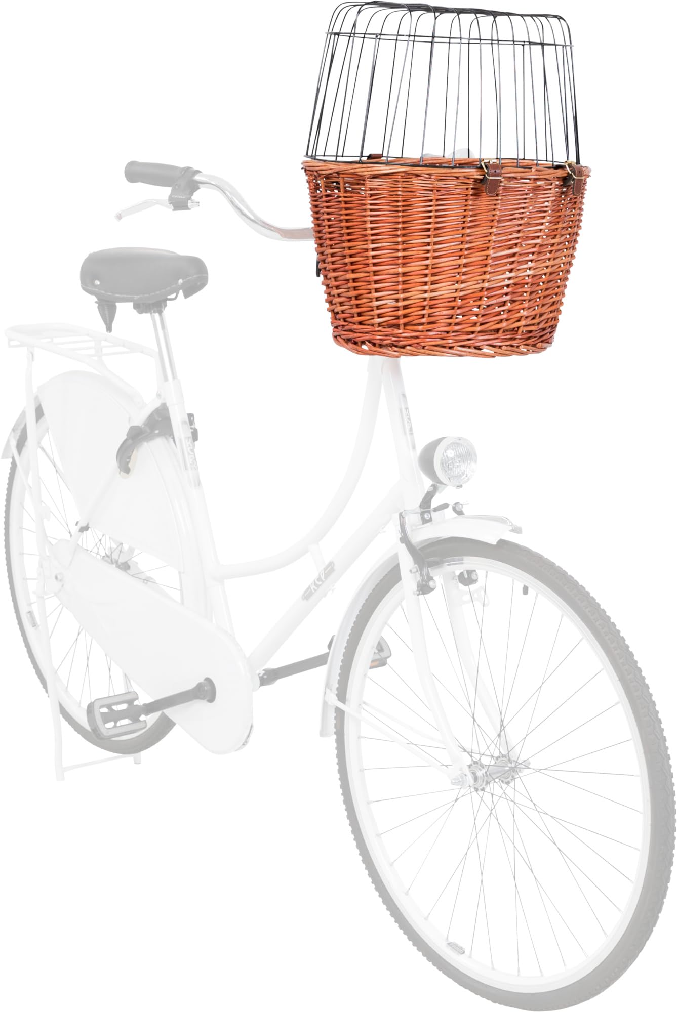 Trixie Cesta para bicicleta con entramado