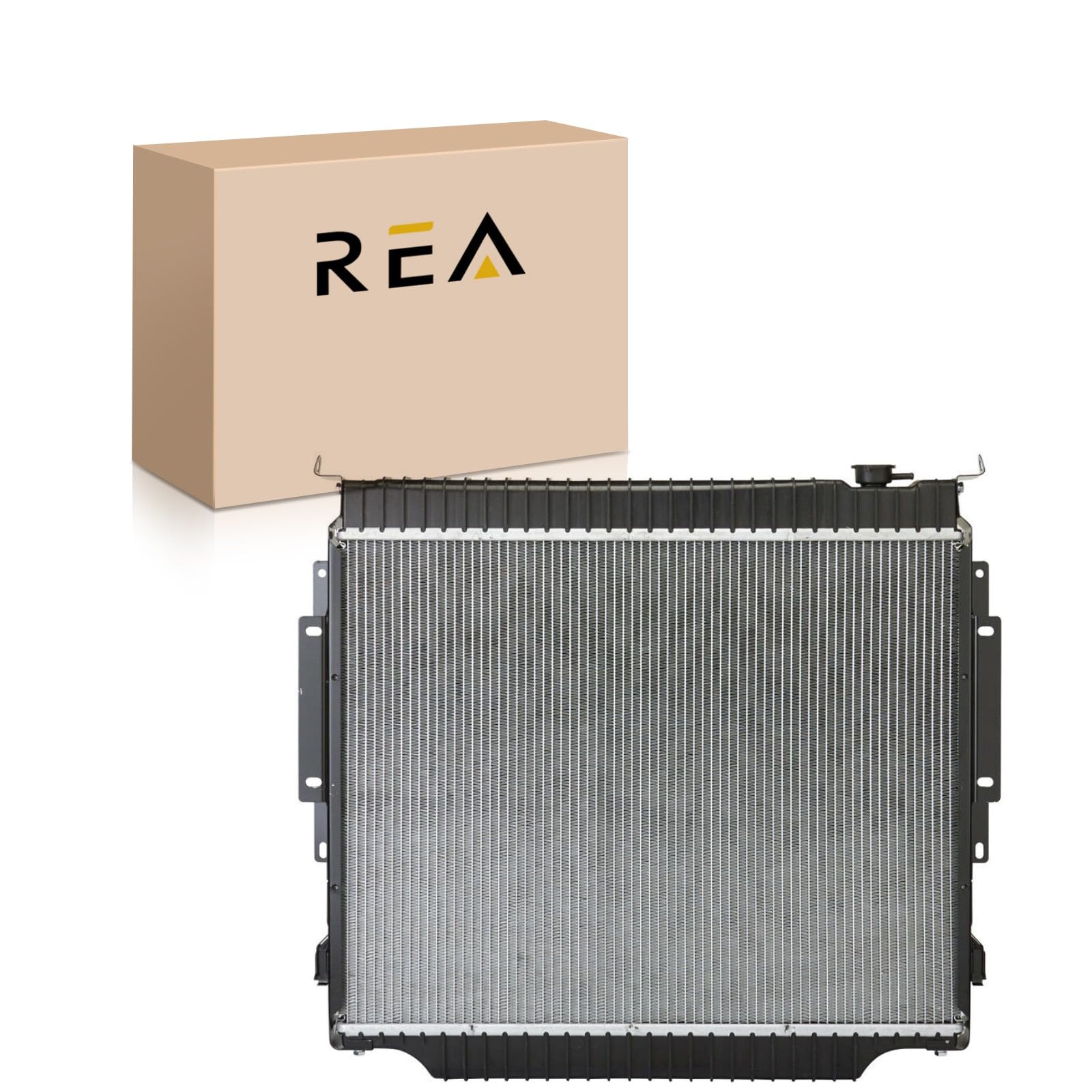 Engine Coolant Radiator Assembly Compatible With Ford F Super Duty 1988-1994 F-150 1984 F-250