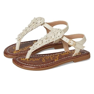 Sam Edelman Kids Gigi Floral (Little Kid/Big Kid) Girls Shoes Gold