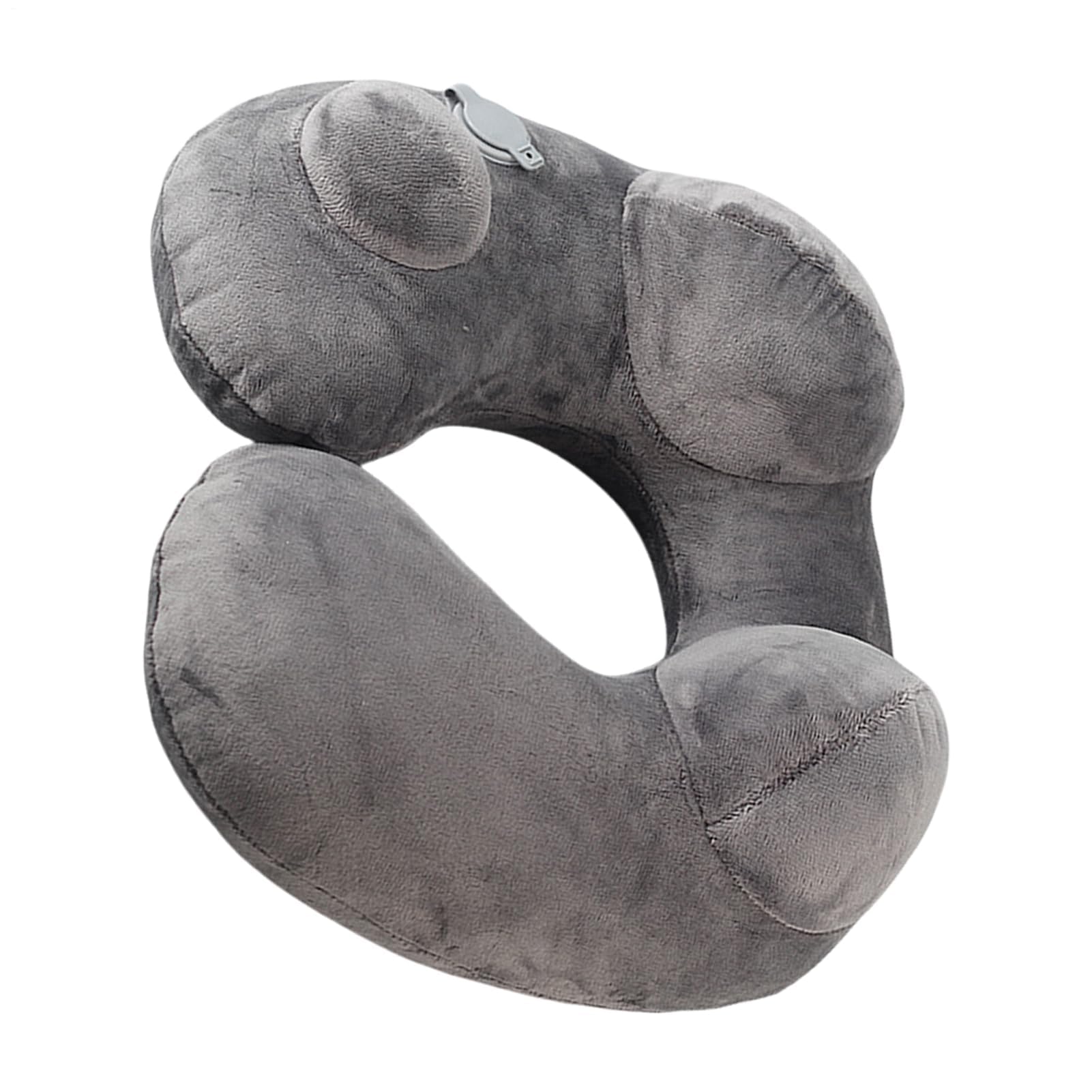 Nadmuchiwana podróżna poduszka pod szyję – ergonomiczny zagłówek powietrzny z pompką ręczną, zmywalny pokrowiec, kompaktowe etui – idealne rozwiązanie do odpoczynku do samolotu, samochodu, podróży