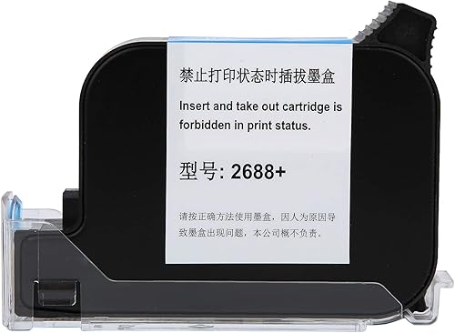 Miniatura 7 de Cartucho de tinta para impresora - Tinta para impresora de inyección de tinta de mano Consumibles de inyección de tinta negra de secado rápido 2688+