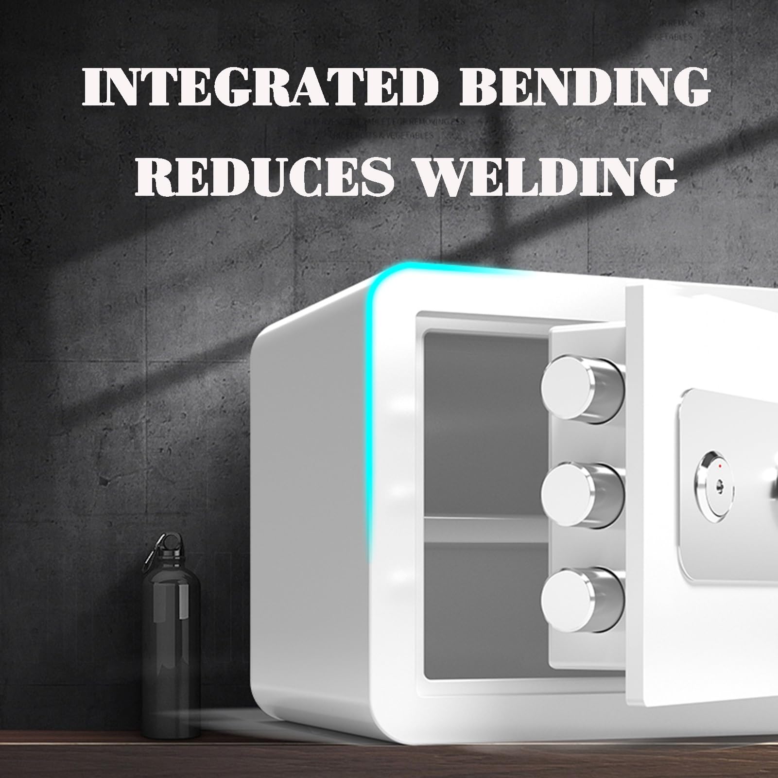 Cassaforte a combinazione meccanica a parete, cassetta di sicurezza per casa, ufficio, hotel, protegge contanti e gioielli (colore 4)