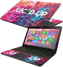 MightySkins Skin Compatible with Razer Blade 14" (2014-2017) - Juiced Up | Protective, Durable, and Unique Vinyl Decal wrap Cover | Easy to Apply, Remove, and Change Styles | Made in The USA
