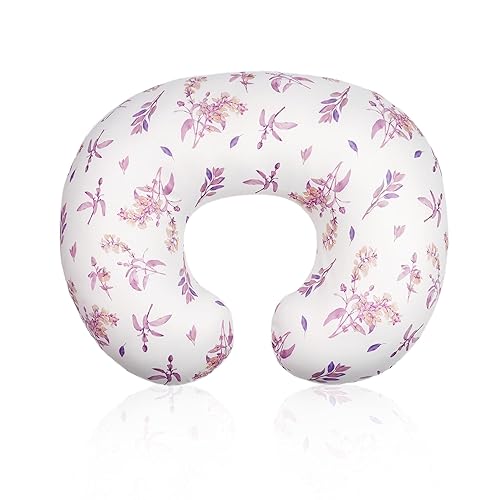 Miniatura 11 de Funda de almohada de lactancia, funda elástica y extraíble ultrasuave para almohadas de lactancia materna para bebés niños y niñas, se adapta a