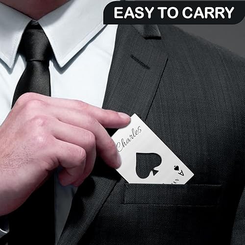 Miniatura 10 de Abrebotellas personalizados, tamaño de tarjeta de crédito, padrinos de boda, regalos para boda, despedida de soltero, abrebotellas de cerveza de